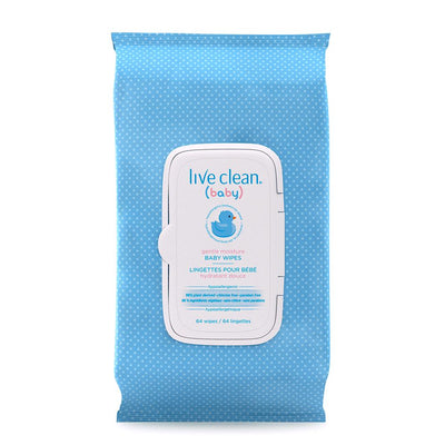 Live Clean Baby Gentle Moisture Ultra Soft Baby Wipes
