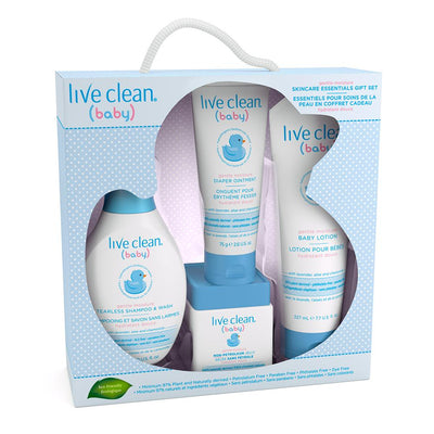 Live Clean Baby Gentle Moisture Baby Essentials Gift Set