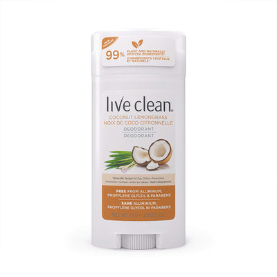 Live Clean Coconut Lemongrass Deodorant