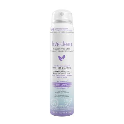 Live Clean Salon Volume Dry Mist Shampoo