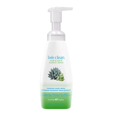 Live Clean Aloe & Agave Foaming Hand Wash