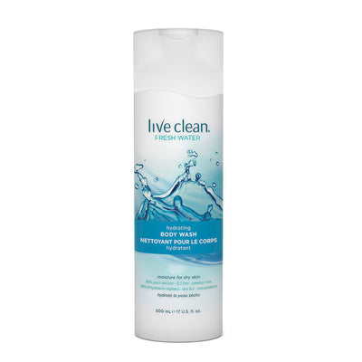 Live Clean Fresh Water Hydrating Body Wash