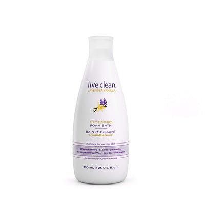 Live Clean Lavender Vanilla Aromatherapy Foam Bath