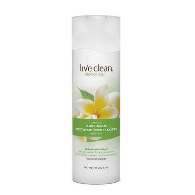 Live Clean Exotic Vitality Monoi Oil Calming Body Wash