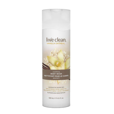 Live Clean Soothing Vanilla Oatmeal Body Wash