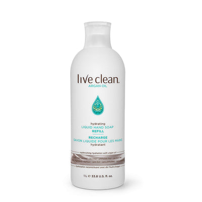 Live Clean Argan Oil Replenishing Liquid Hand Soap Refill